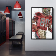 Load image into Gallery viewer, Jerry Rice Canvas Art – San Francisco 49ers Wall Decor
