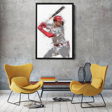 Load image into Gallery viewer, Trea Turner Canvas Art – Philadelphia Phillies Wall Decor

