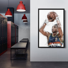 Load image into Gallery viewer, Alex English Canvas Art – Denver Nuggets Wall Decor
