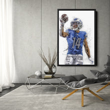 Load image into Gallery viewer, Amon-Ra St. Brown Canvas Art – Detroit Lions Wall Decor
