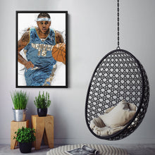 Load image into Gallery viewer, Carmelo Anthony Canvas Art – Denver Nuggets Wall Decor
