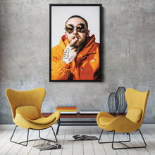 Load image into Gallery viewer, Mac Miller Canvas – Rap Icon Wall Art for Studio Decor

