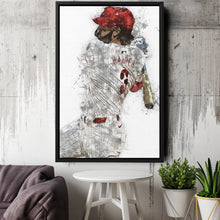 Load image into Gallery viewer, Bryce Harper Canvas Art – Philadelphia Phillies Wall Decor
