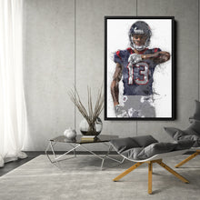 Load image into Gallery viewer, Tank Dell Canvas Art – Houston Texans Wall Decor
