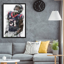 Load image into Gallery viewer, Will Anderson Jr. Canvas Art – Houston Texans Wall Decor
