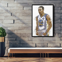 Load image into Gallery viewer, Stephen Curry Canvas Art – Golden State Warriors Wall Decor
