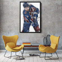 Load image into Gallery viewer, Cale Makar Canvas Art – Colorado Avalanche Wall Decor
