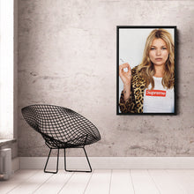 Load image into Gallery viewer, Kate Moss Canvas – Fashion Icon Wall Art  Decor
