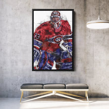 Load image into Gallery viewer, Patrick Roy Canvas Art – Montreal Canadiens Wall Decor
