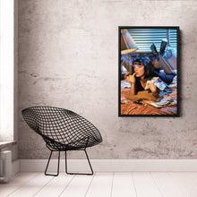 Load image into Gallery viewer, Pulp Fiction Uma Canvas – Cult Classic Wall Art Decor
