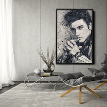 Load image into Gallery viewer, Elvis Presley Canvas – Geometric Music Wall Art Gift for Rock &amp; Roll Fans

