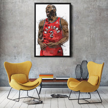 Load image into Gallery viewer, Kawhi Leonard Canvas Art – Toronto Raptors Wall Decor
