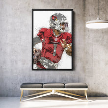 Load image into Gallery viewer, Kyler Murray Canvas Art – Arizona Cardinals Wall Decor
