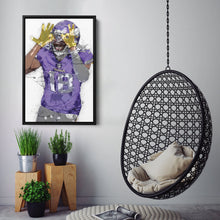 Load image into Gallery viewer, Justin Jefferson Canvas Art – Minnesota Vikings Wall Decor
