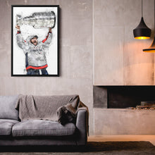 Load image into Gallery viewer, Alexander Ovechkin Canvas Art - Washington Capitals Wall Decor
