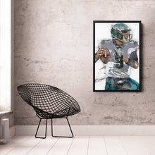 Load image into Gallery viewer, Nick Foles Canvas Art – Philadelphia Eagles Wall Decor
