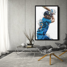 Load image into Gallery viewer, Virat Kohli Canvas Art – India Cricket Wall Decor
