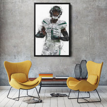 Load image into Gallery viewer, Sauce Gardner Canvas Art – New York Jets Wall Decor
