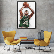 Load image into Gallery viewer, Reggie Lewis Canvas Art – Boston Celtics Wall Decor
