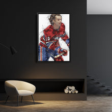 Load image into Gallery viewer, Guy Lafleur Canvas Art – Montreal Canadiens Wall Decor
