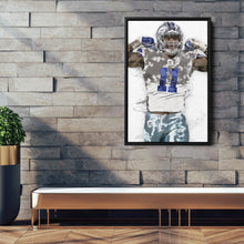 Load image into Gallery viewer, Micah Parsons Canvas Art – Dallas Cowboys Wall Decor
