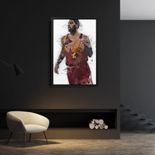 Load image into Gallery viewer, Kyrie Irving Canvas Art – Cleveland Cavaliers Wall Decor
