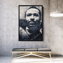 Load image into Gallery viewer, Marvin Gaye Canvas Art – Geometric Music Wall Decor
