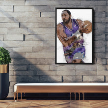 Load image into Gallery viewer, Karl Malone Canvas Art – Utah Jazz Wall Decor
