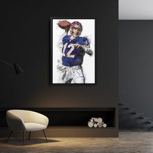 Load image into Gallery viewer, Jim Kelly Canvas Art – Buffalo Bills Wall Decor
