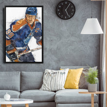 Load image into Gallery viewer, Wayne Gretzky Canvas Art – Edmonton Oilers Wall Decor
