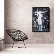 Load image into Gallery viewer, Cam Newton Canvas Art - Panthers Dab Celebration Wall Decor
