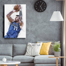 Load image into Gallery viewer, Luka Doncic Canvas Art – Dallas Mavericks Wall Decor
