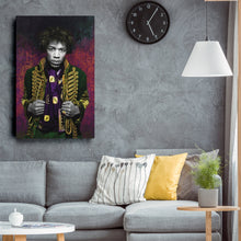 Load image into Gallery viewer, Jimi Hendrix Canvas Print – Guitarist &amp; Singer Wall Art for Home Music Decor
