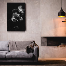 Load image into Gallery viewer, Stephen Curry Cigar Canvas – NBA Champion Wall Art
