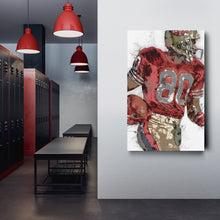 Load image into Gallery viewer, Jerry Rice Canvas Art – San Francisco 49ers Wall Decor
