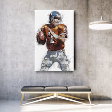 Load image into Gallery viewer, John Elway Canvas Art – Denver Broncos Wall Decor
