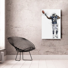 Load image into Gallery viewer, LaDainian Tomlinson Canvas Art – Los Angeles Chargers Wall Decor
