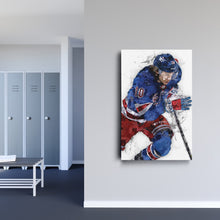 Load image into Gallery viewer, Artemi Panarin Canvas Art – New York Rangers Wall Decor

