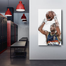 Load image into Gallery viewer, Alex English Canvas Art – Denver Nuggets Wall Decor

