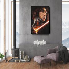 Load image into Gallery viewer, Kylo Ren Star Wars Poster Canvas Wall Art Decor - Dark Side Art
