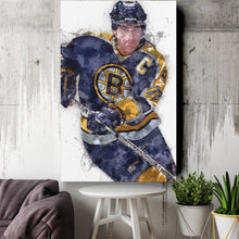 Load image into Gallery viewer, Ray Bourque Canvas Art – Boston Bruins Wall Decor
