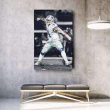 Load image into Gallery viewer, Dak Prescott Canvas Art – Cowboys Celebration Wall Decor
