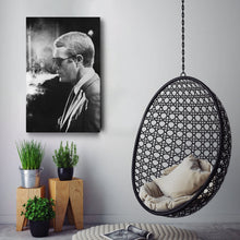 Load image into Gallery viewer, Steve McQueen Canvas Art – Classic Actor Wall Decor
