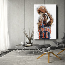 Load image into Gallery viewer, Isiah Thomas Canvas Art – Detroit Pistons Wall Decor
