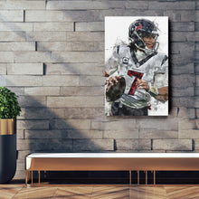 Load image into Gallery viewer, C.J. Stroud Canvas Art – Houston Texans Wall Decor
