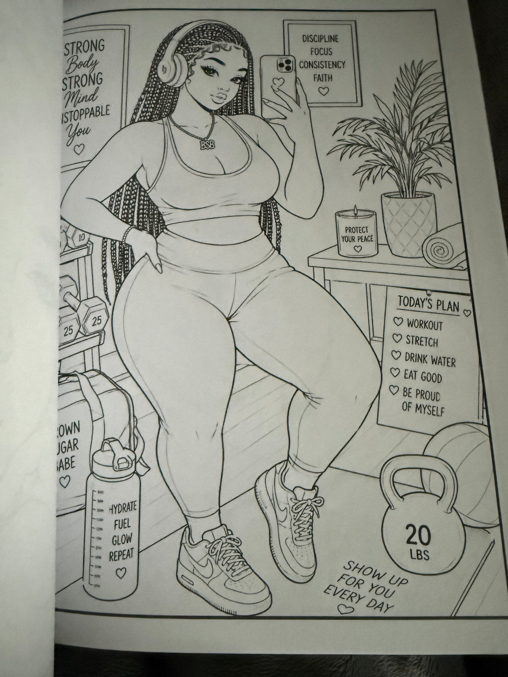 Brown Sugar Babes: Coloring Book