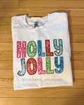 Holly Jolly Glitter Shirt