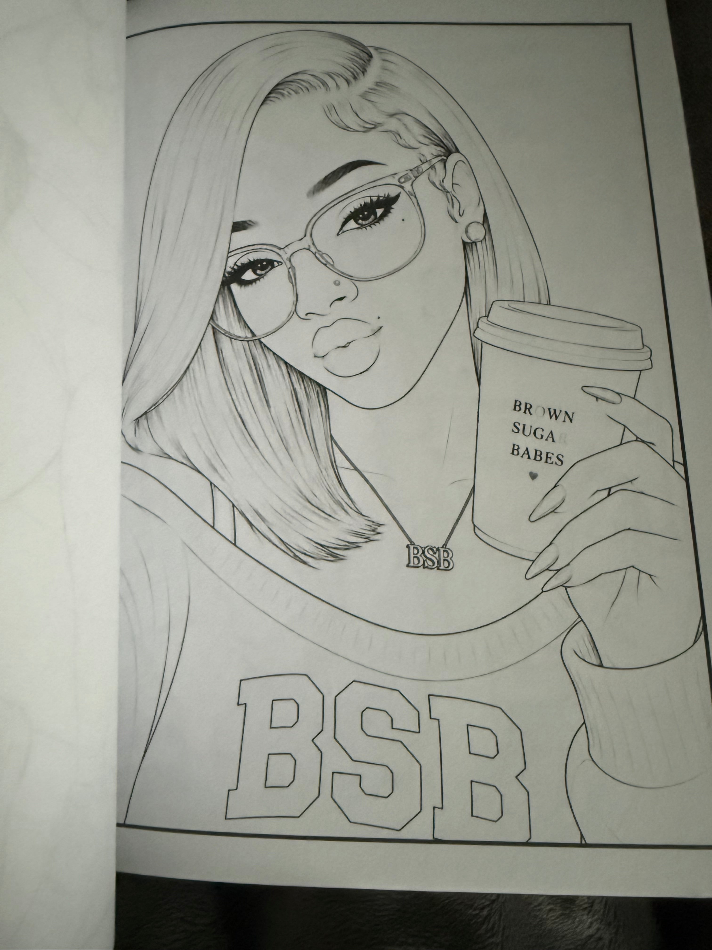 Brown Sugar Babes: Coloring Book