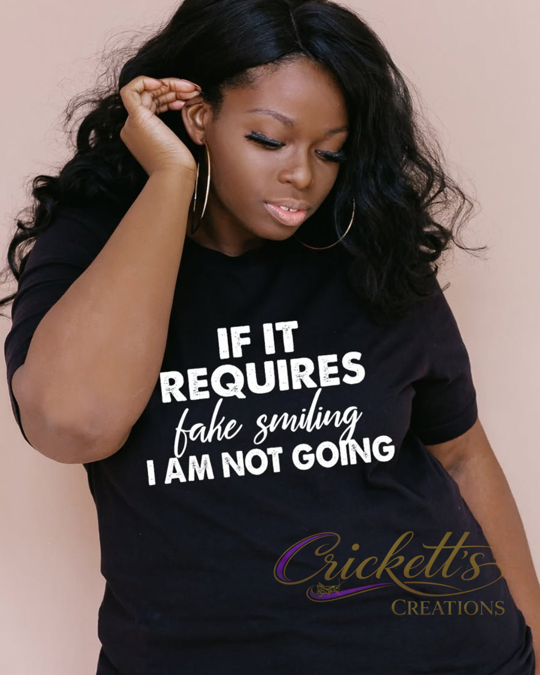 If It Requires Fake Smiling Shirt