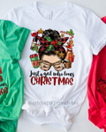 “Just a Girl Who Loves Christmas” Shirt